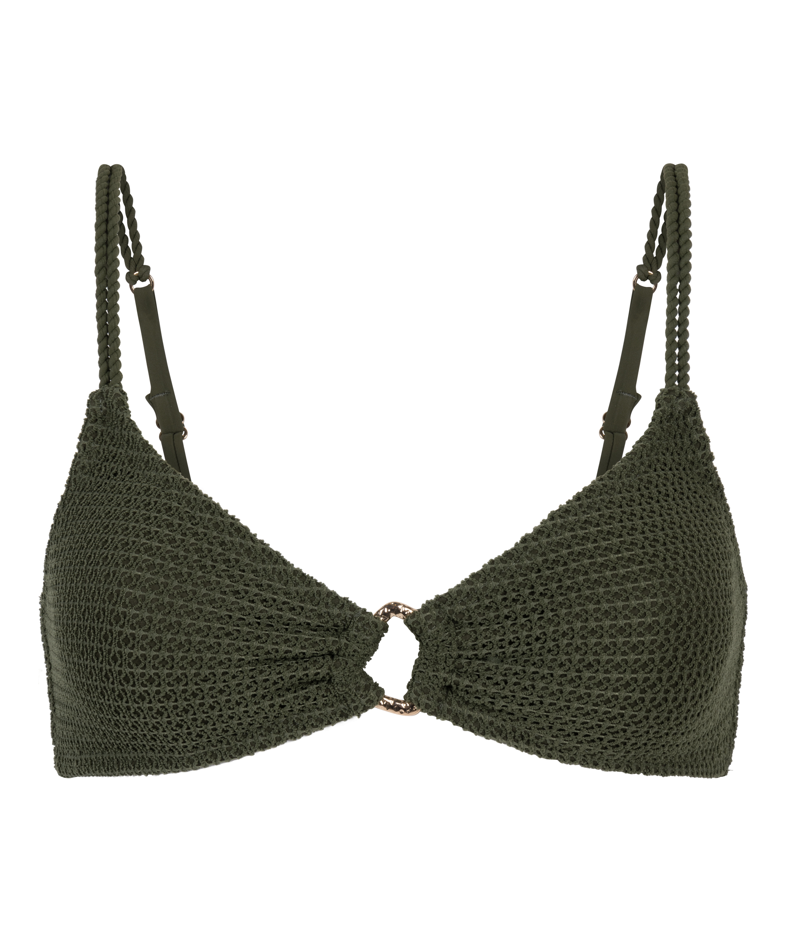 Cairo Bikini Top, Green, main