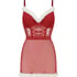 Sexy Santa Wired Slip Dress, Red