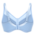 Nina Non-Padded Underwired Minimizer Bra, Blue