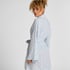 Muslin Robe Short, Blue