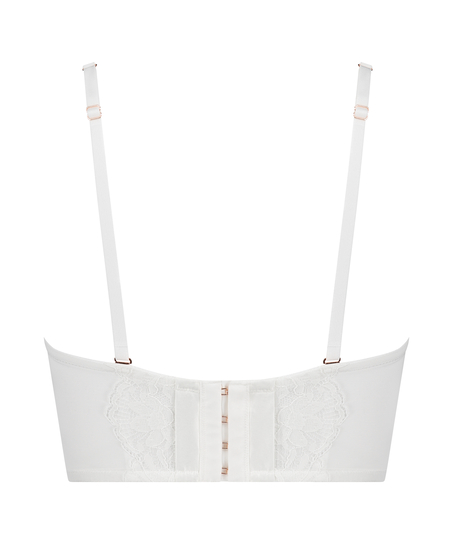 Jamie Padded Underwired Strapless Bra, White