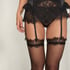 Suspender Skirt Sylvia, Black