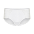 Mid Waisted Knickers Superslip Lace, White