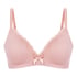 Lola Padded Non-Wired Bra, Pink