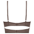 Arabella Padded Underwired Longline Bra, Brown