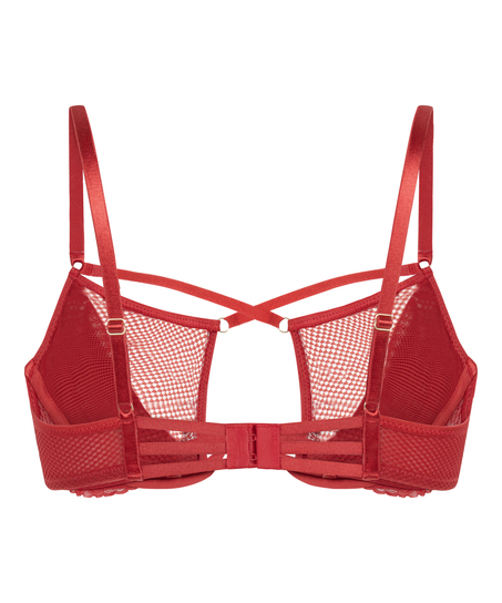 Milana Non-Padded Underwired Bra, Red