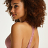 Marine seamless bralette, Pink