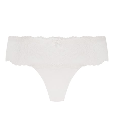 Florence Thong Boxers, White
