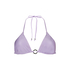 Aruba Triangle Bikini Top, Purple