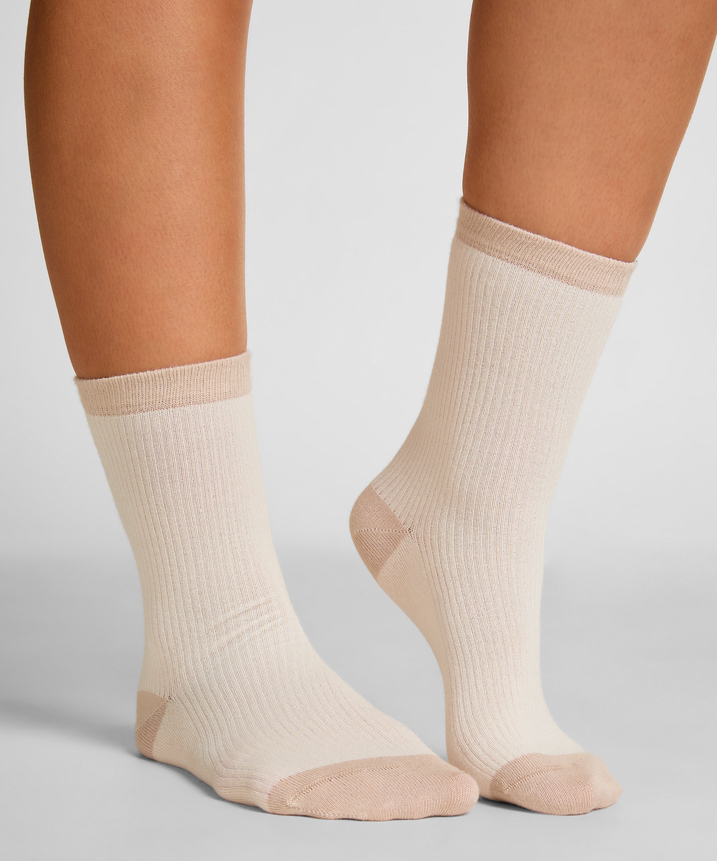 Modal Crew Socks, White, main