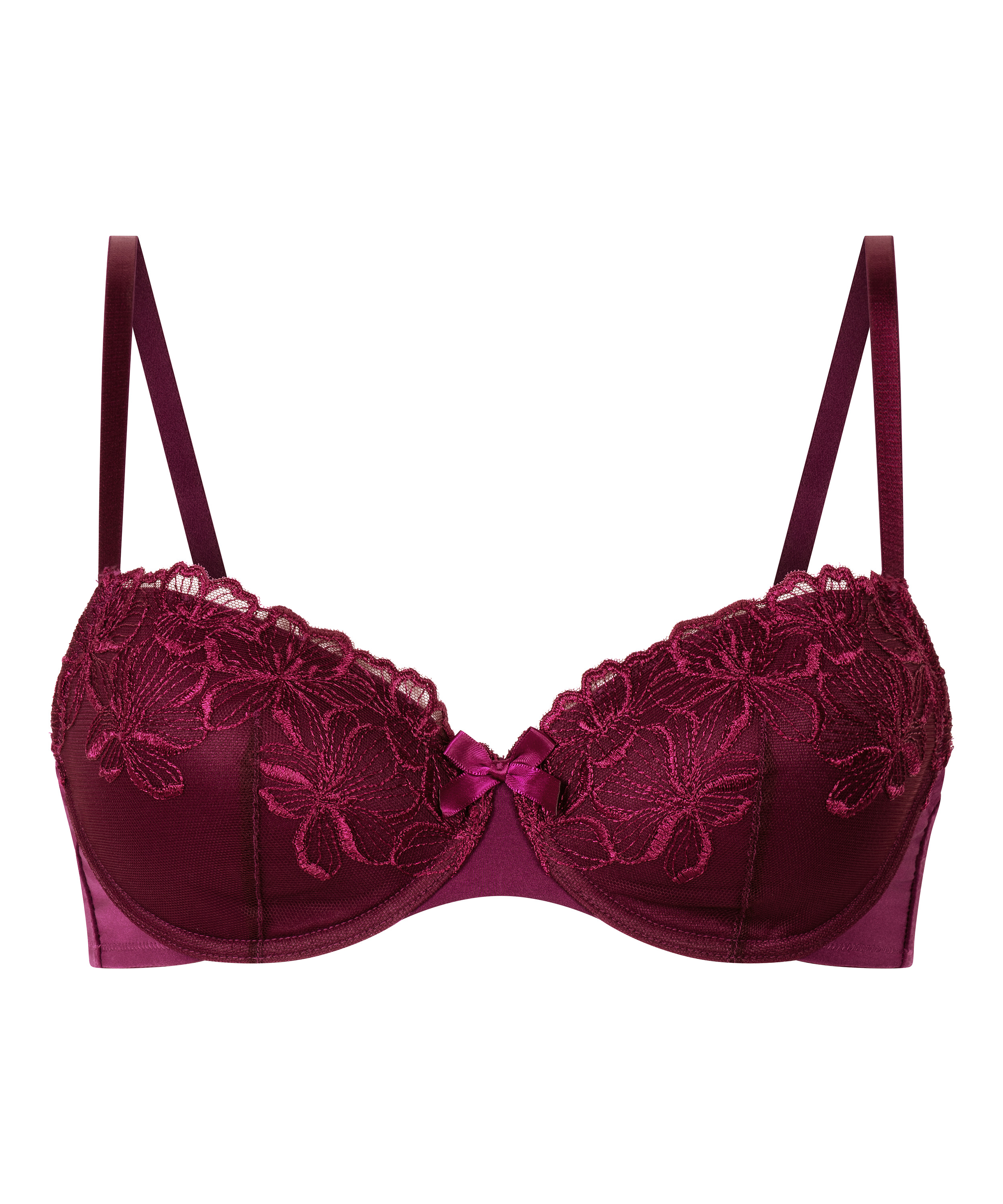 Margot Padded Underwired Bra, Purple, main