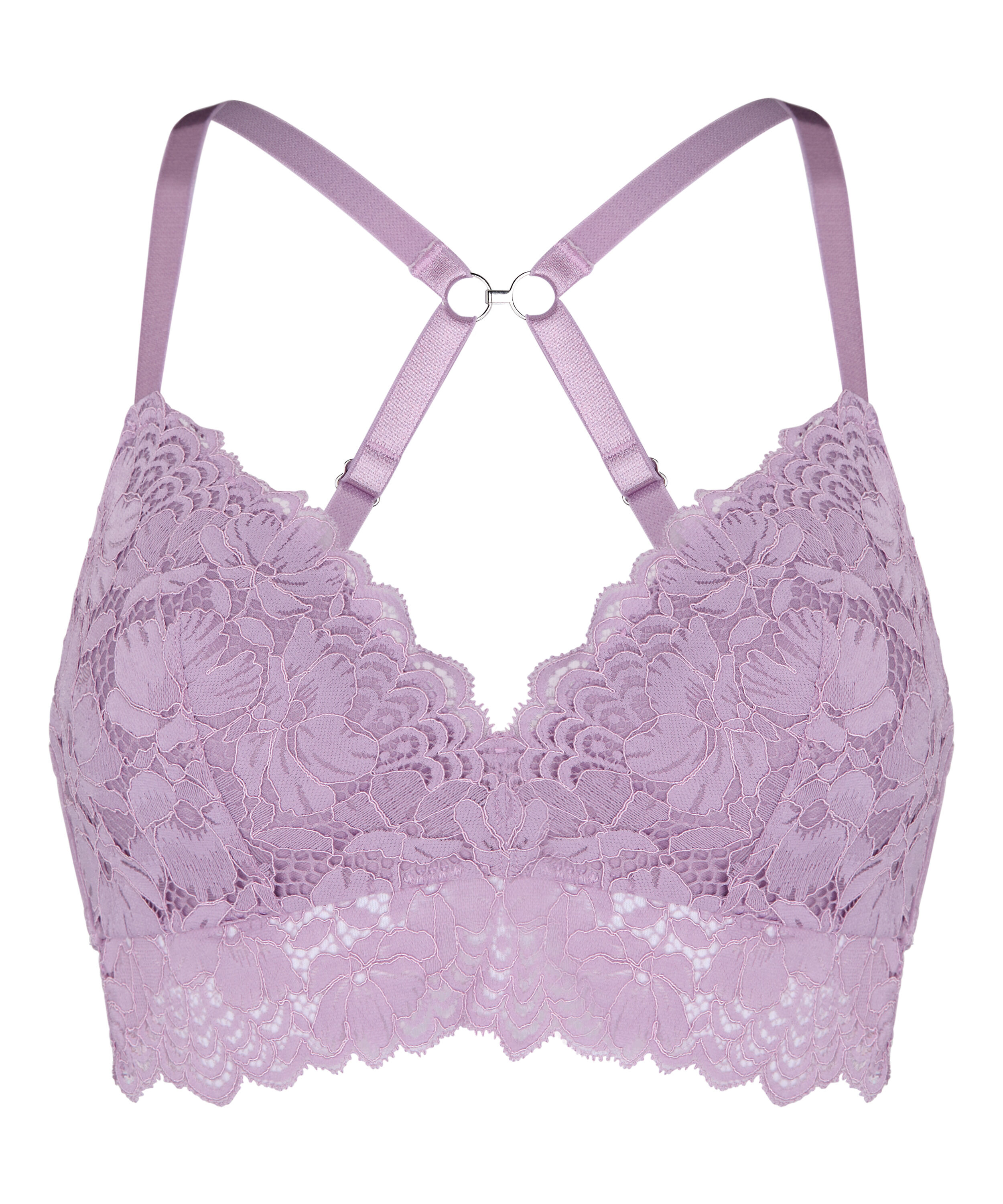 Andrea Padded Non-Wired Bra, Purple