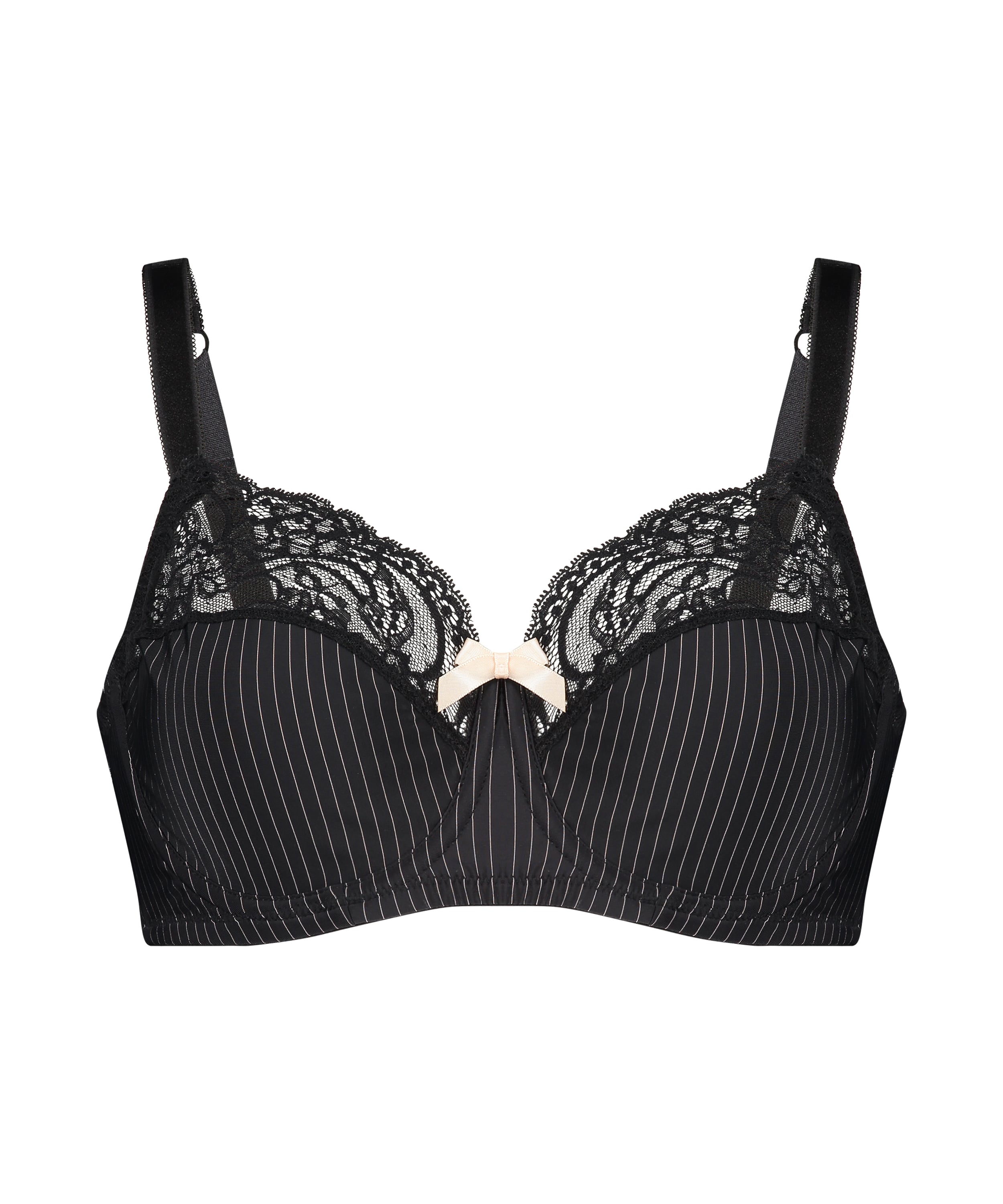 Adalyn Non-Padded Underwired Bra, Black, main