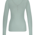 Long-Sleeved Pyjama Top, Green