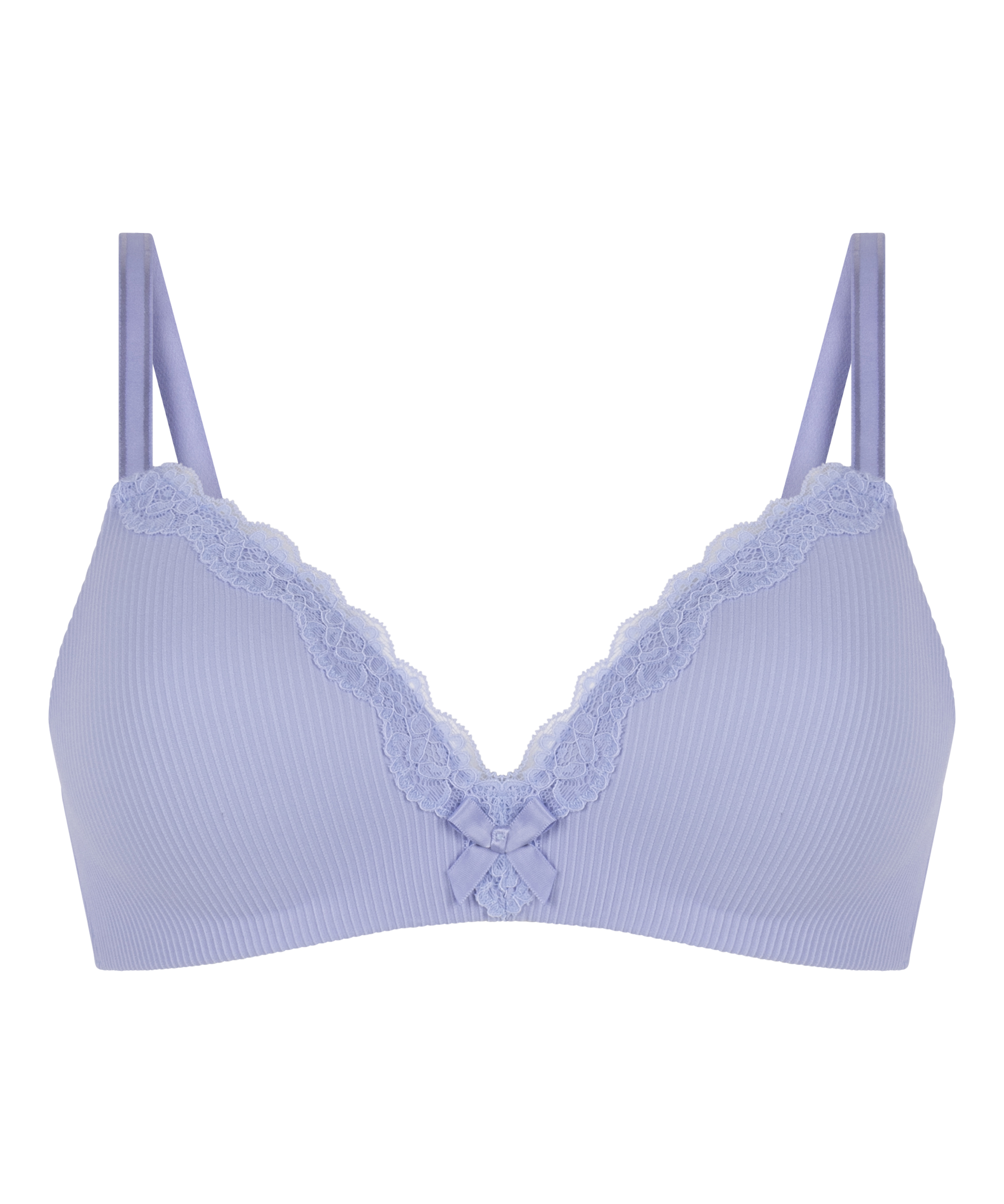 Lola Padded Non-Wired Bra, Purple, main
