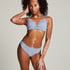 Invisible Lace Back Brazilian, Blue