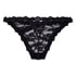 Highleg Thong Aveline, Black