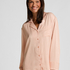 Ayla Satin Long-Sleeved Jacket, Pink