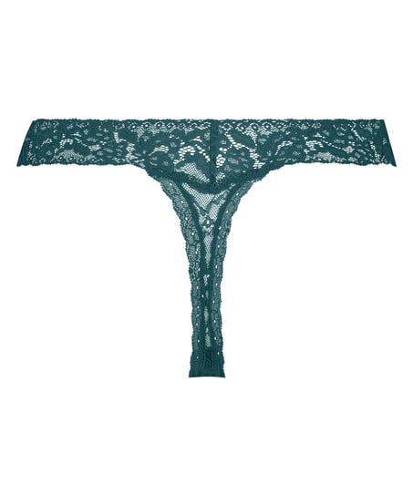 Madison Extra Low Thong, Green