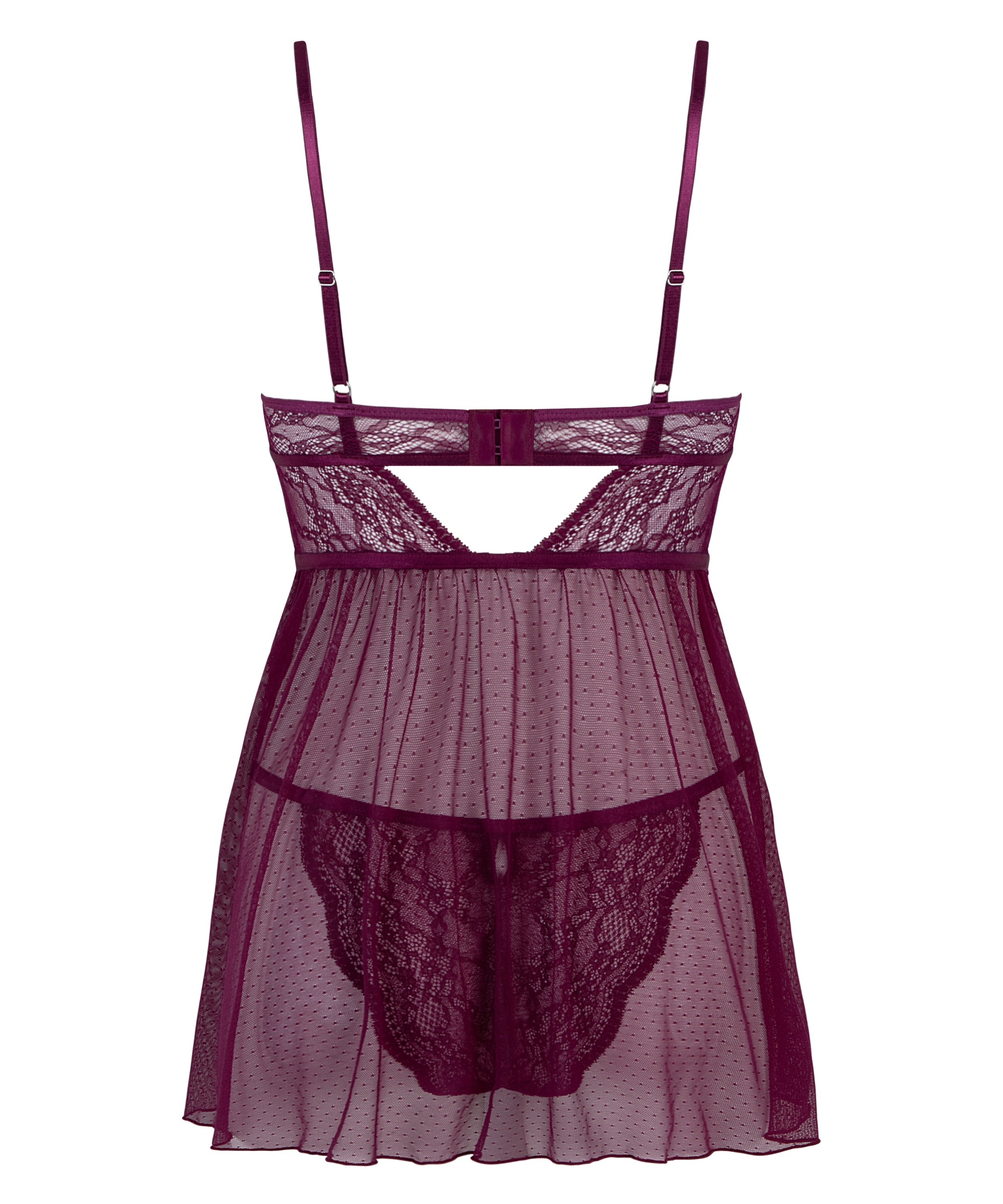 strapless open back dress Early 2000s Victoria's Secret Amethyst Purple Silk and Lace Slip Mini main image 1