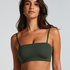 Smooth Bandeau Bralette, Green