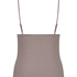 Rib Sleeveless Top, Brown