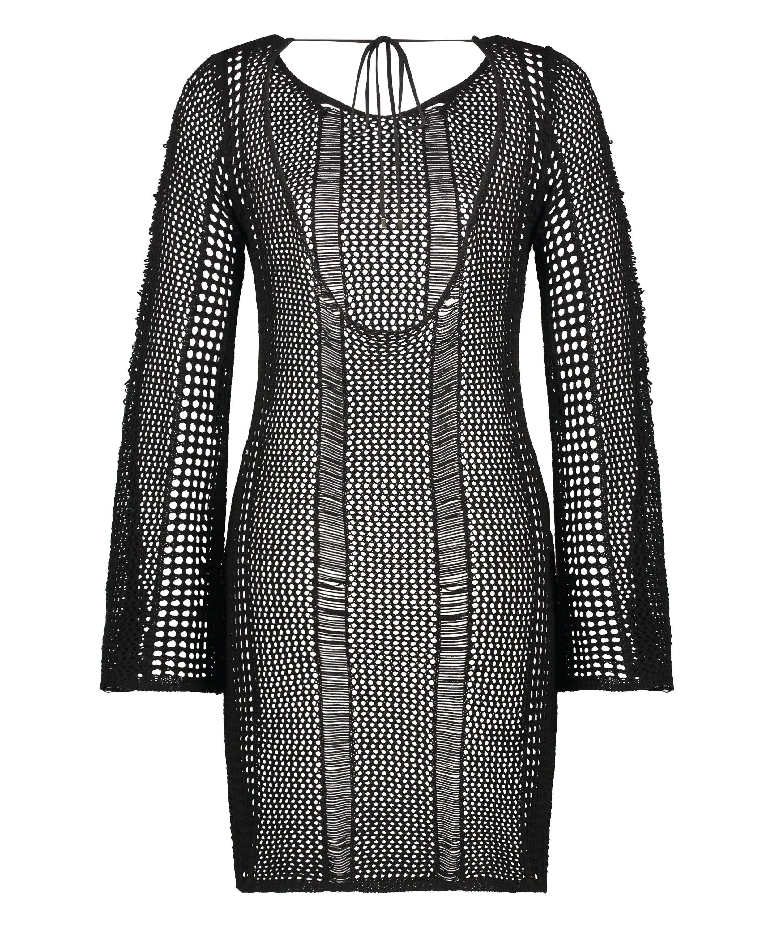 Beach Dress, Black, main