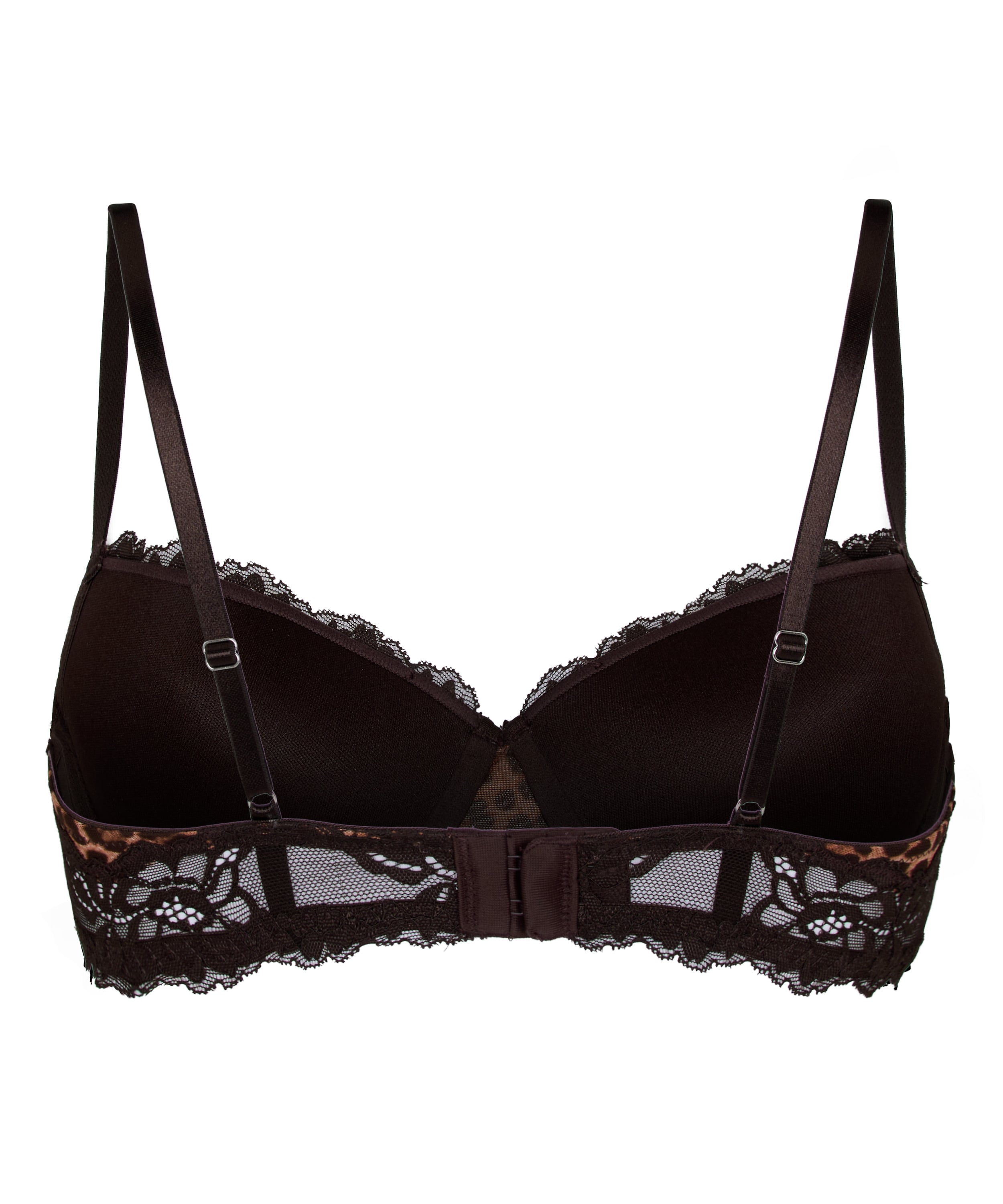 Padded Underwired Bra Gabrielle, Black, main
