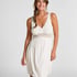 Nora Lace Slip Dress, White