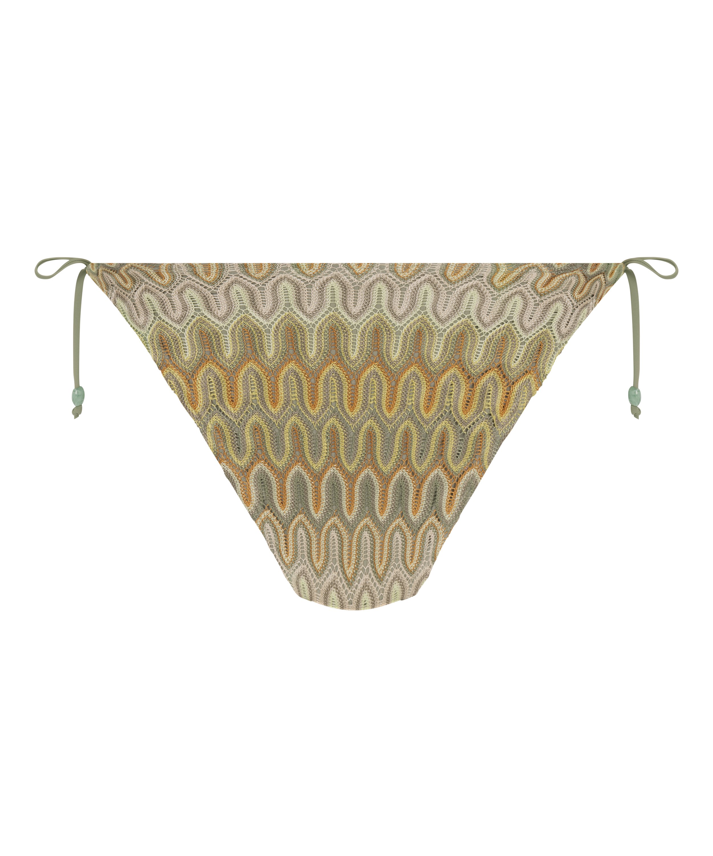 Cali Highleg Bikini Bottom, Green, main