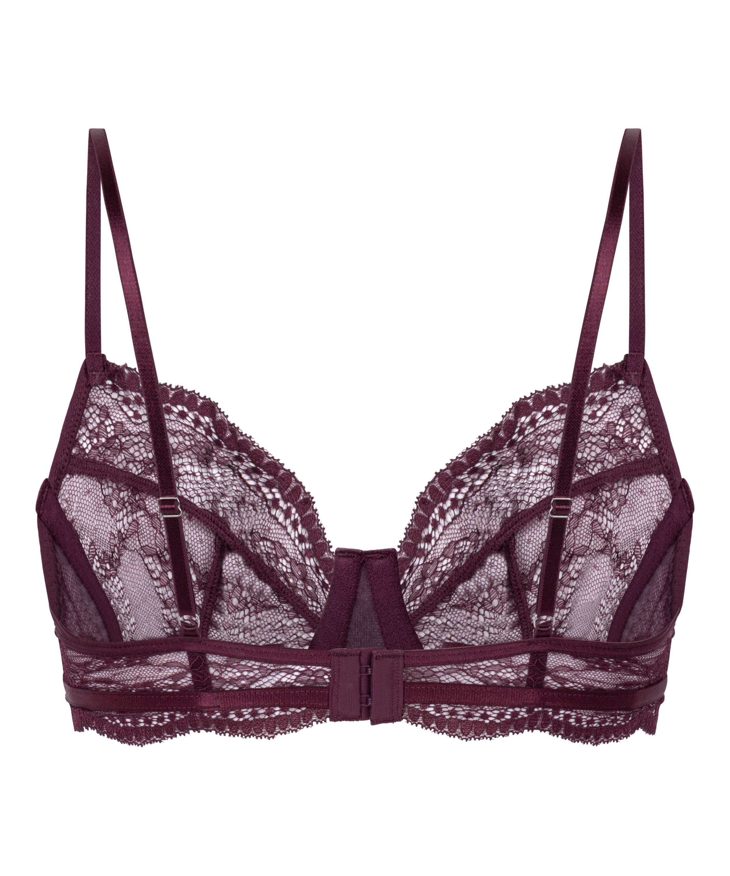 Isabelle Non-Padded Underwired Bra, Red, main