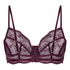 Isabelle Non-Padded Underwired Bra, Red