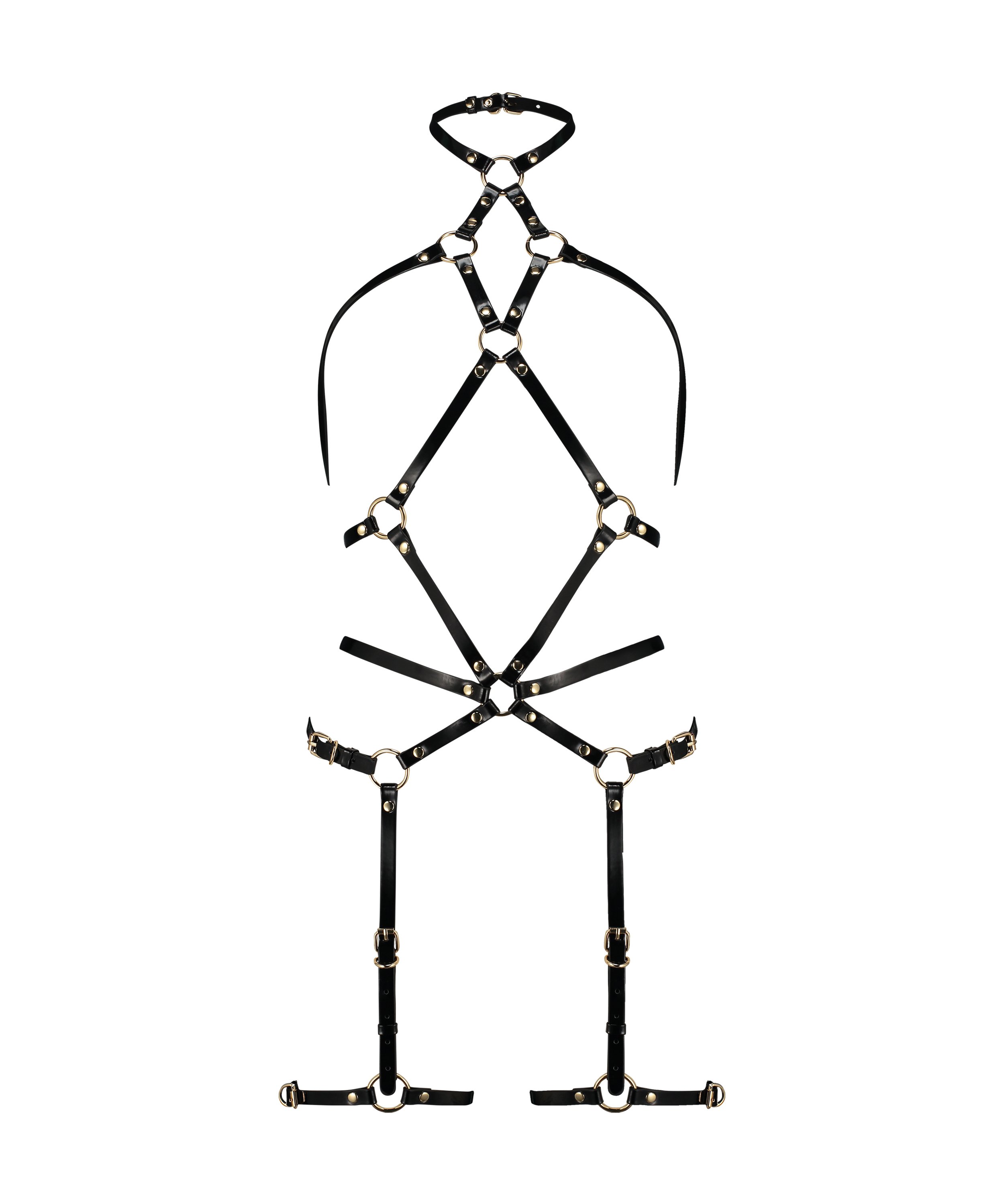 Private Harness, Black, main