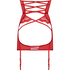Seraphina non-padded underwired slip dress, Red