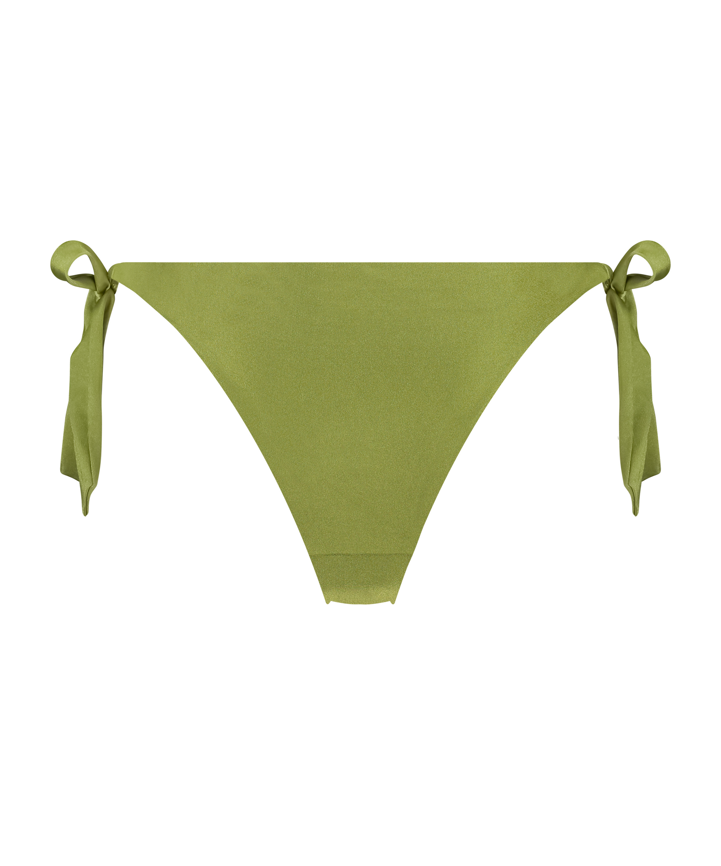Holbox Cheeky Tanga Bikini Bottoms, Green, main