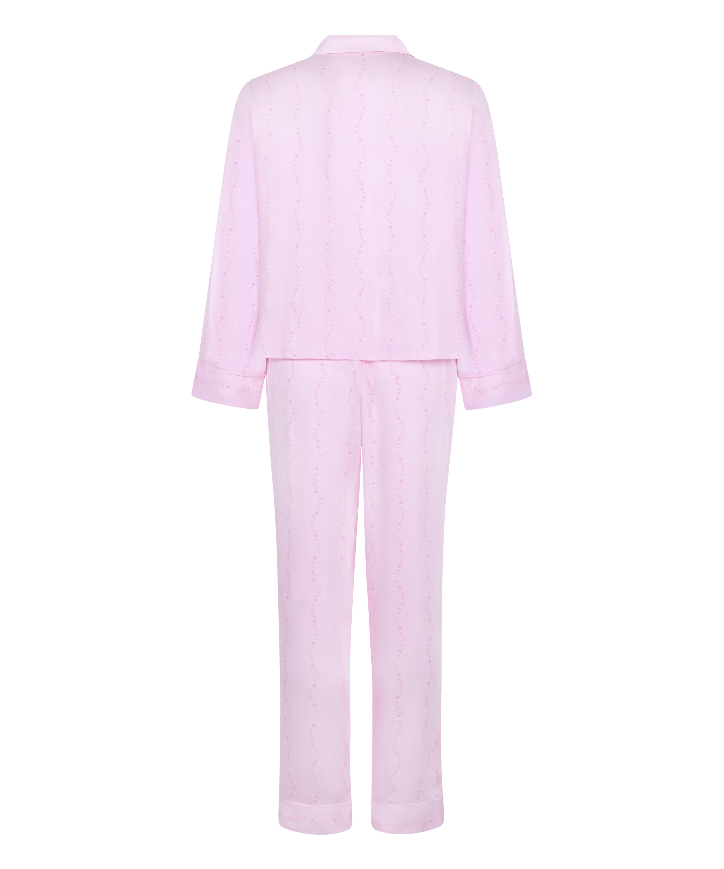 Pyjama Set Woven Monchou, Pink, main