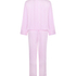 Pyjama Set Woven Monchou, Pink