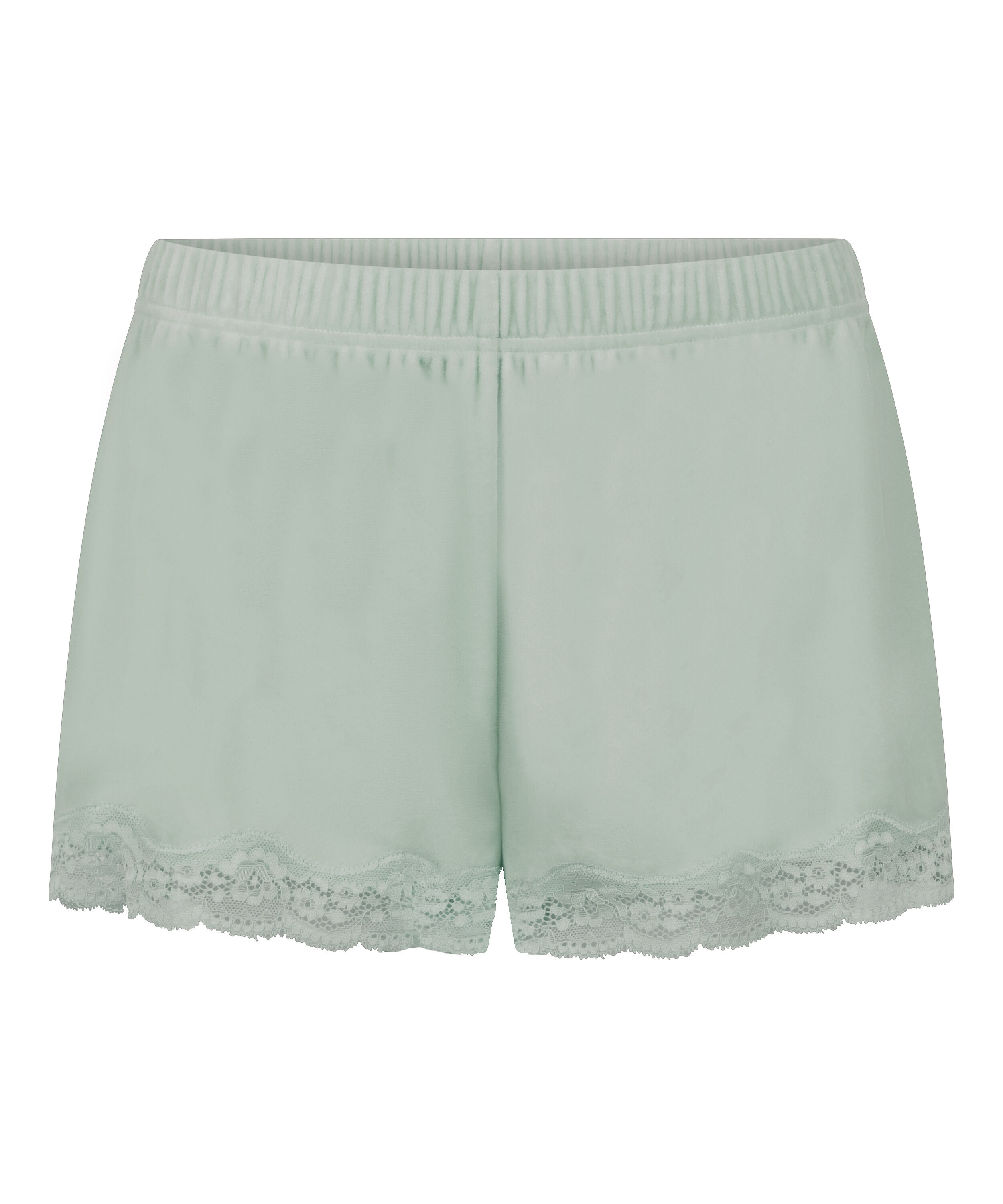 Short Velours Lace, Green