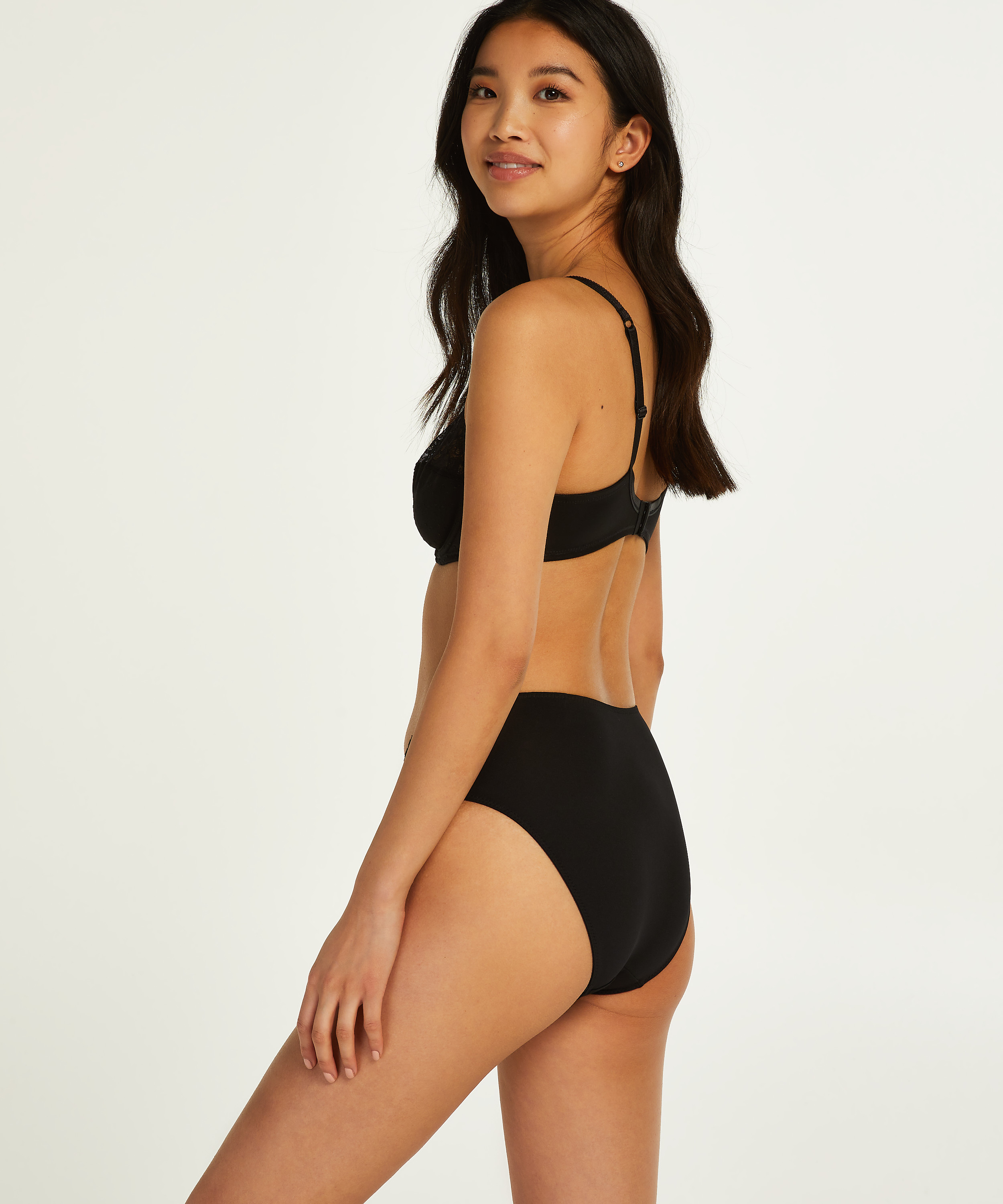 Sophie high knickers, Black, main