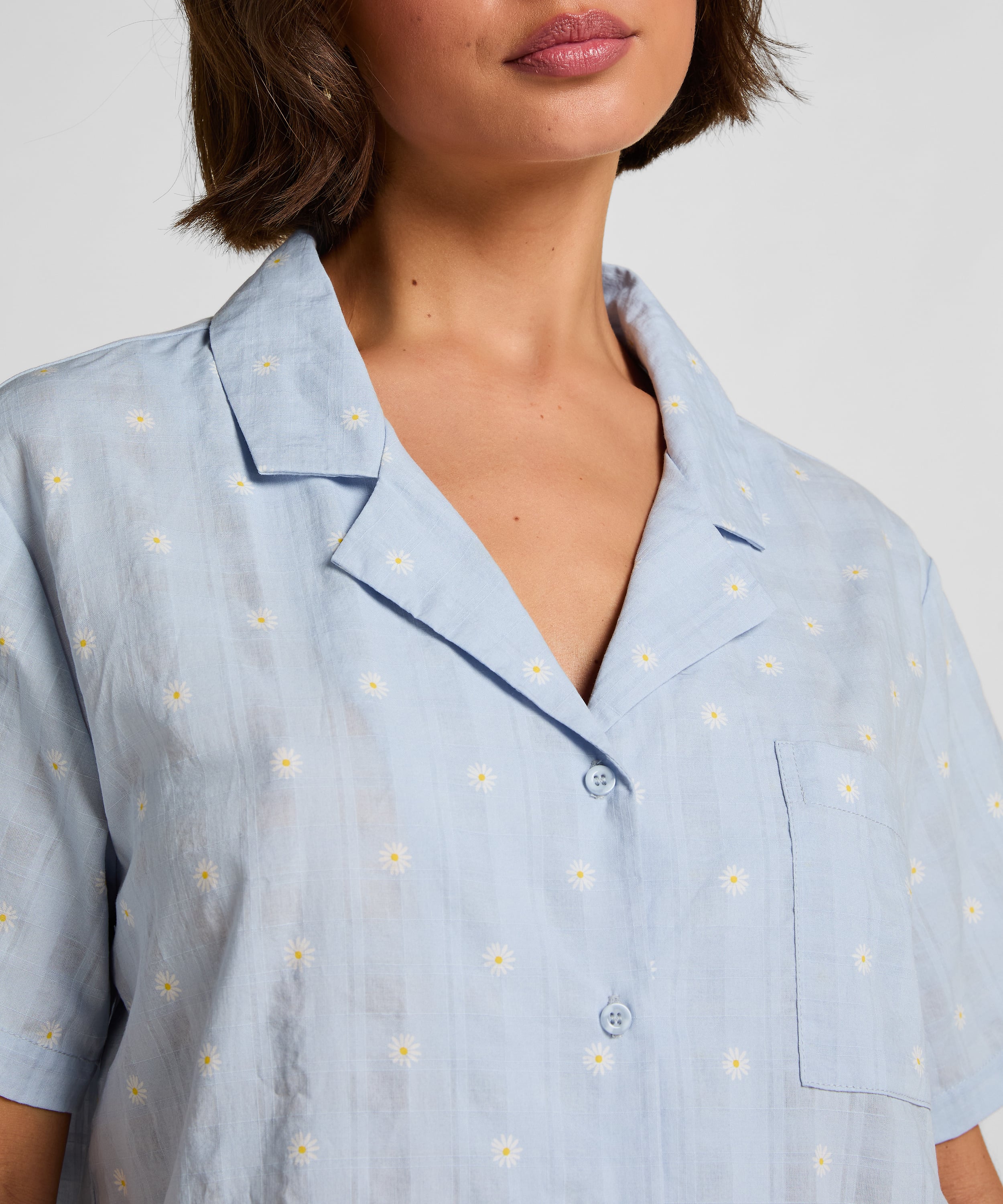 Jacket Woven, Blue, main