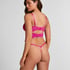 Peonie Highleg Thong, Pink