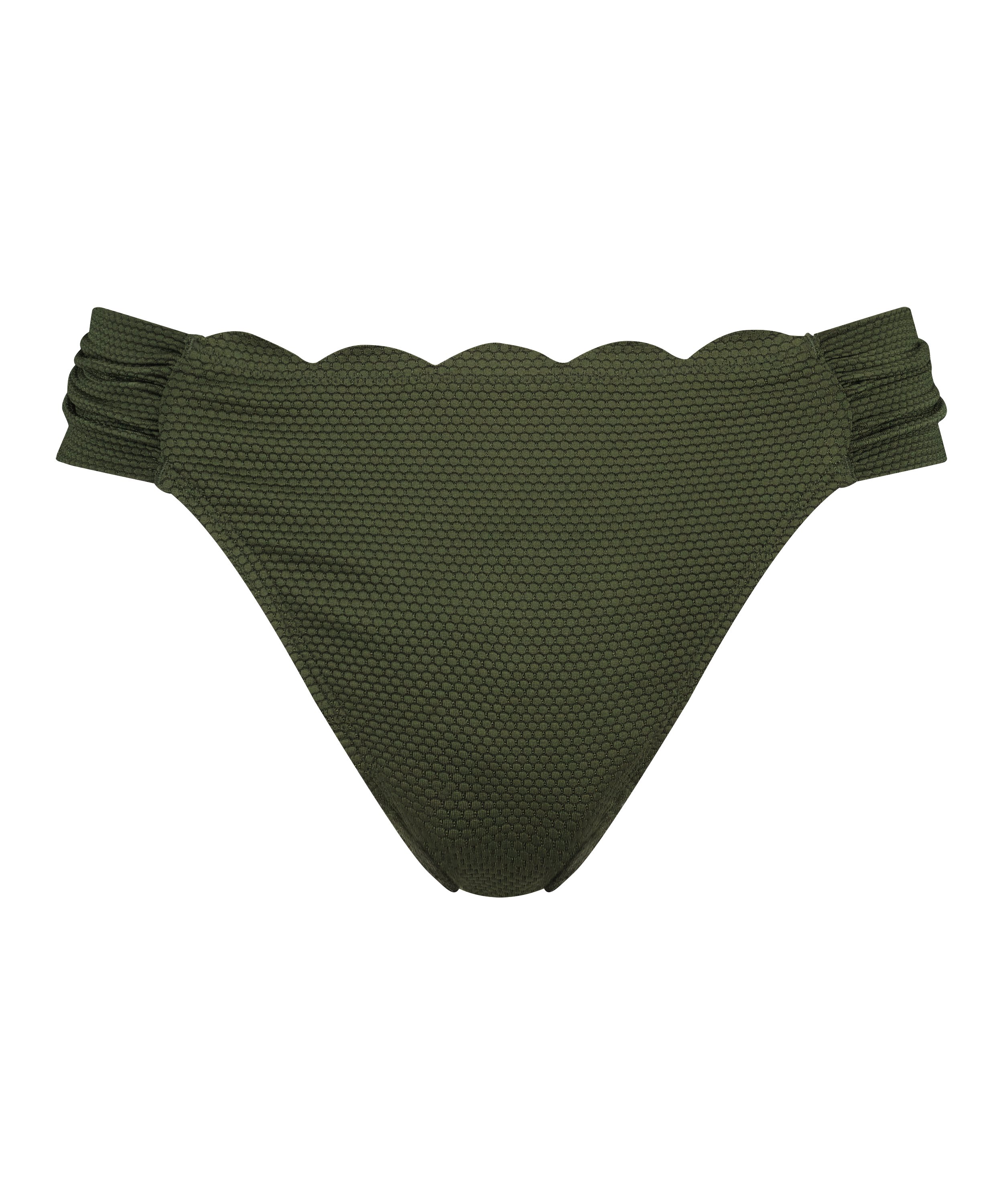 Scallop Rio Bikini Bottoms, Green, main