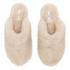 Slipper Faux Fur, Gray