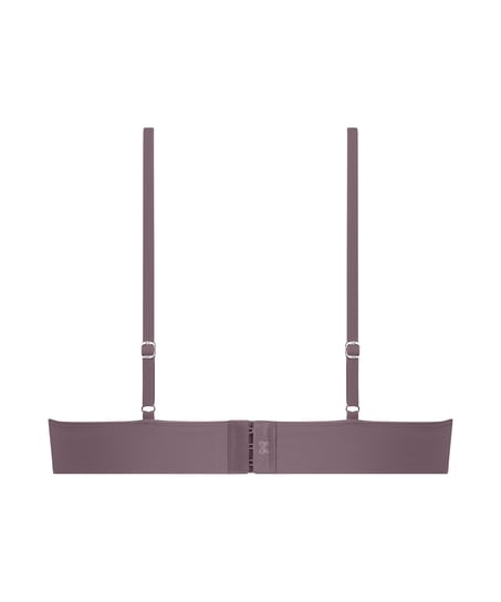 Smooth Triangle Bralette, Purple