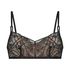 Luna Non-Padded Underwired Bra, Black