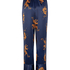 Satin Trousers, Blue
