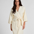 Quilted Robe, White