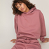 Hoodie Brushed Sweat, Pink