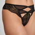 Amel Open Crotch Brazilian, Black