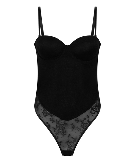 Lace Shaping Body, Black